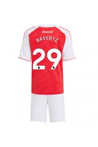 Arsenal Kai Havertz #29 Babytruitje Thuis tenue Kind 2025-26 Korte Mouw (+ Korte broeken)